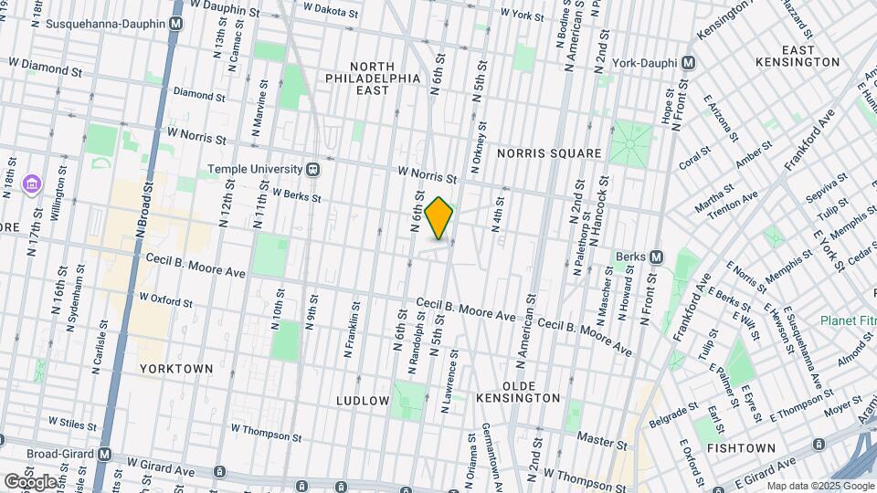 511 Morse St Map and Location Details