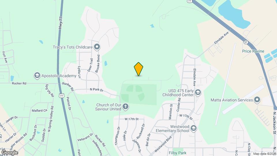 2010 Thompson Dr Map and Location Details