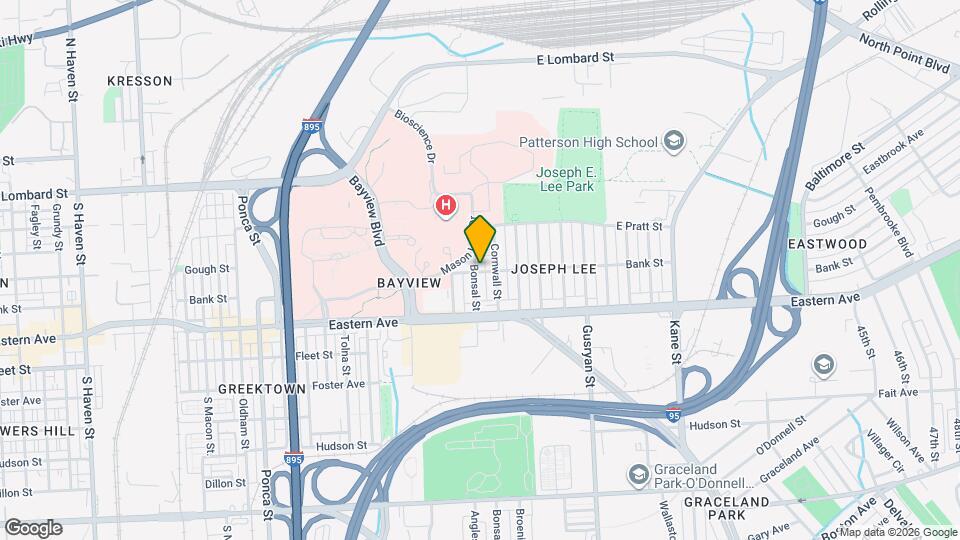 365 Bonsal St Map and Location Details