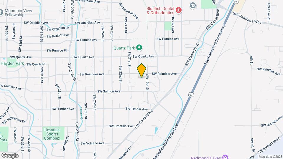 1922 SW Reindeer Ave Map and Location Details
