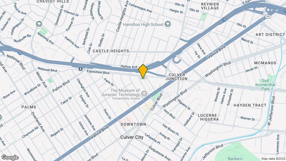 3726 S Canfield Ave Mapa y Detalles de la Ubicación