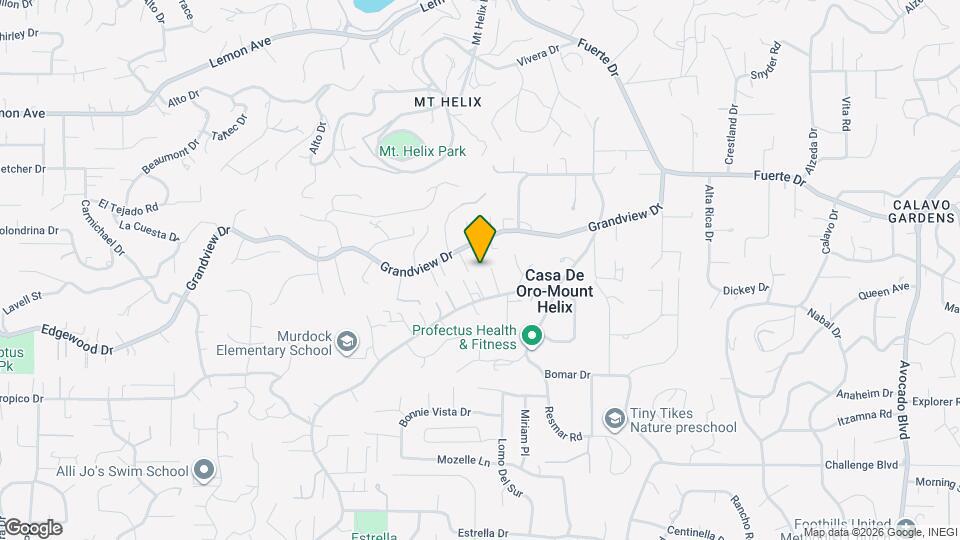 4588 Conrad Dr Mapa y Detalles de la Ubicación