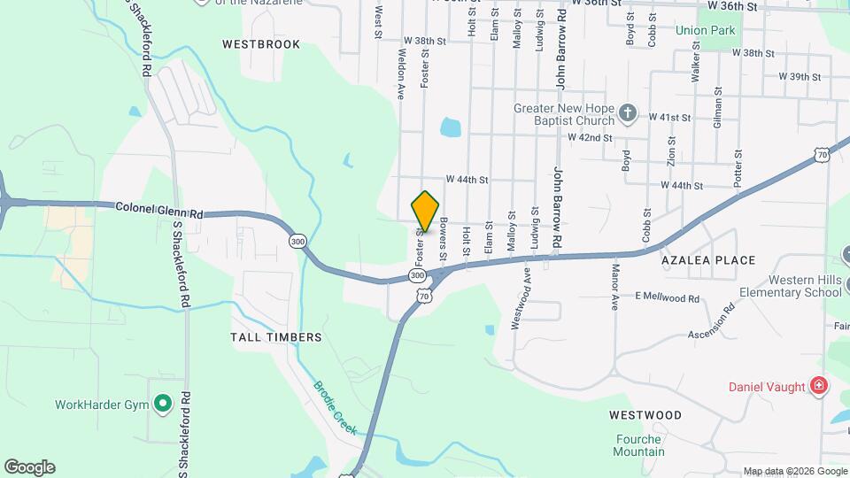 4619 Foster St Map and Location Details