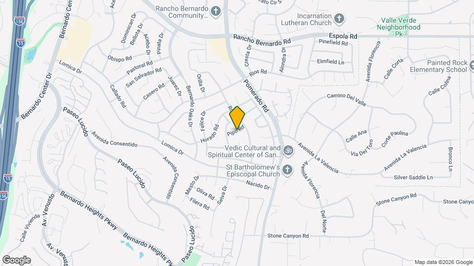 12445 Pipo Rd Map and Location Details