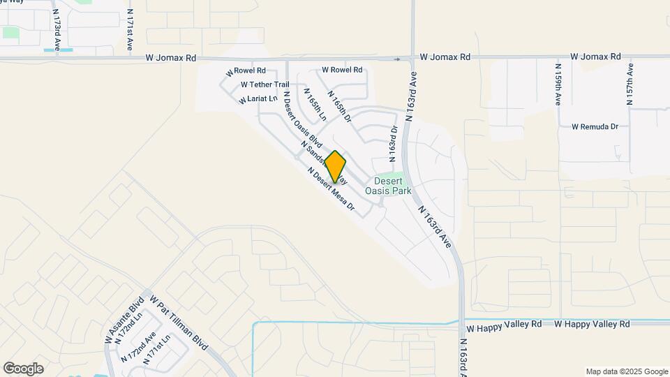 25727 N Desert Mesa Dr Map and Location Details