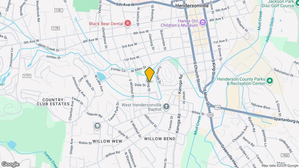 326 Spring St Map and Location Details