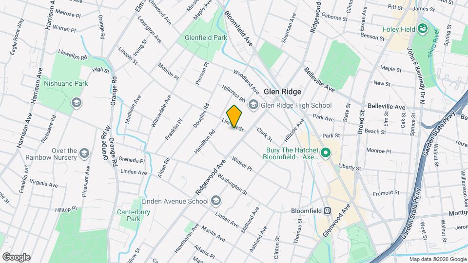 10 Lincoln St Map and Location Details