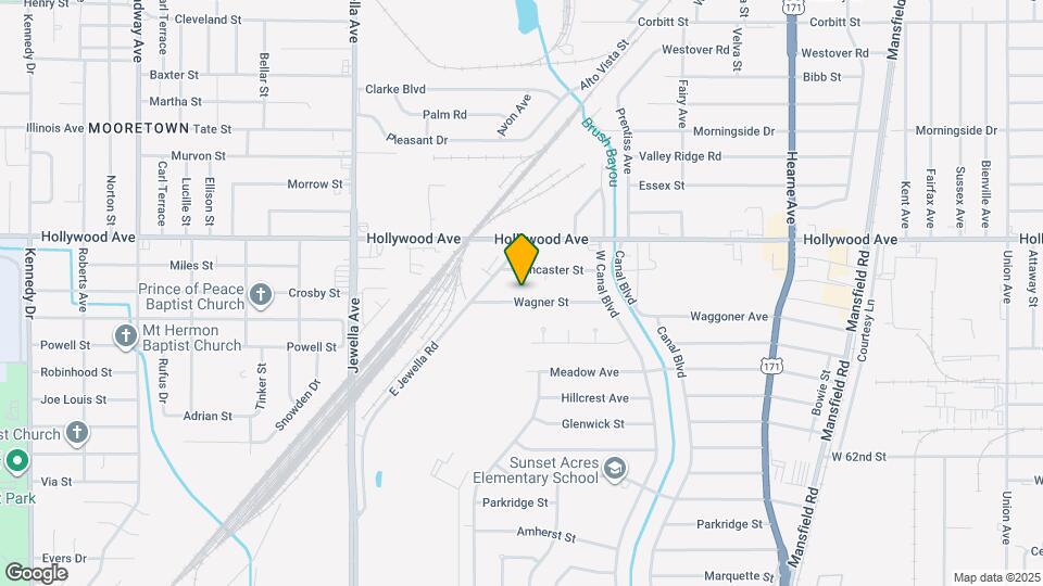 3250 Wagner St Map and Location Details