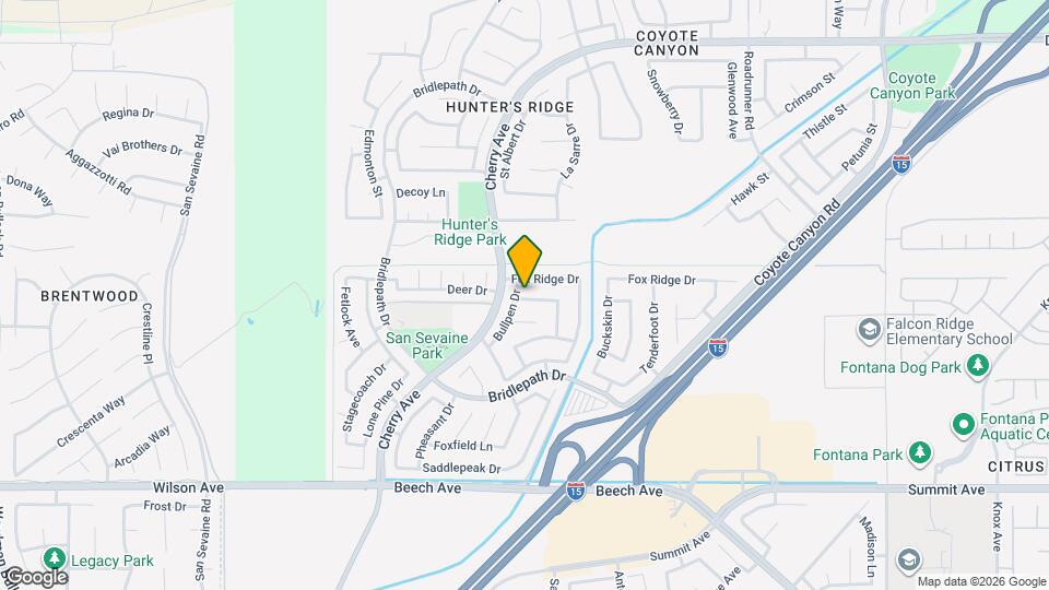 14848 Rodeo Way Map and Location Details