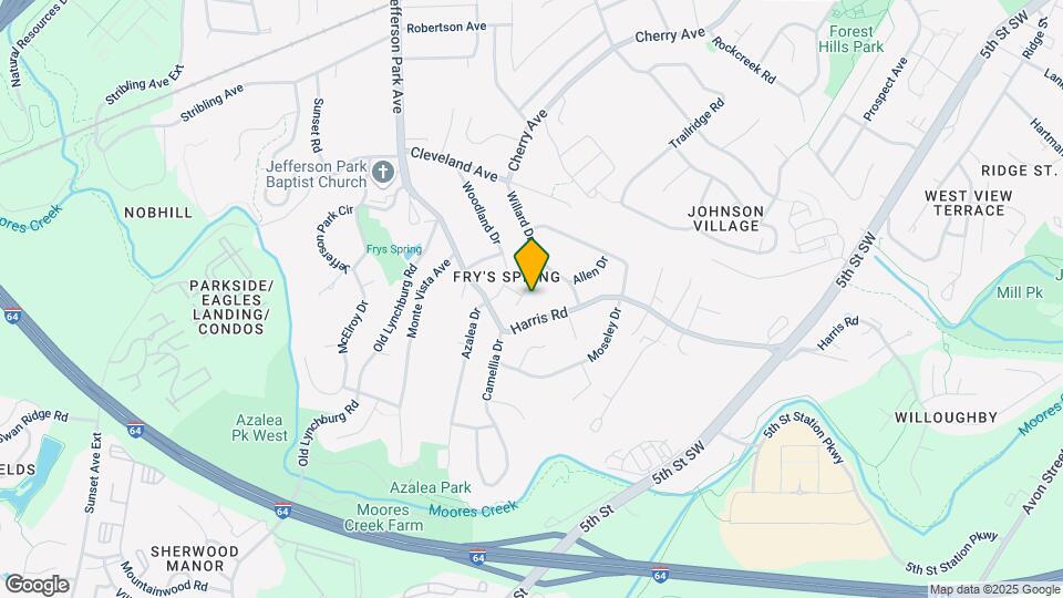 120 Oaklawn Court, Unit Furnished Studio-1BR Apartment Map and Location Details