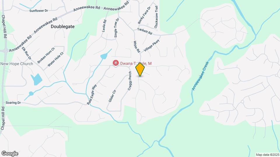 3704 Lower Creek Dr Mapa y Detalles de la Ubicación