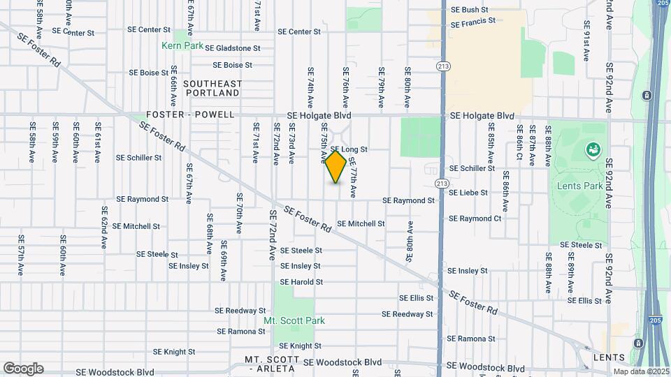 4921 SE 76th Ave Map and Location Details