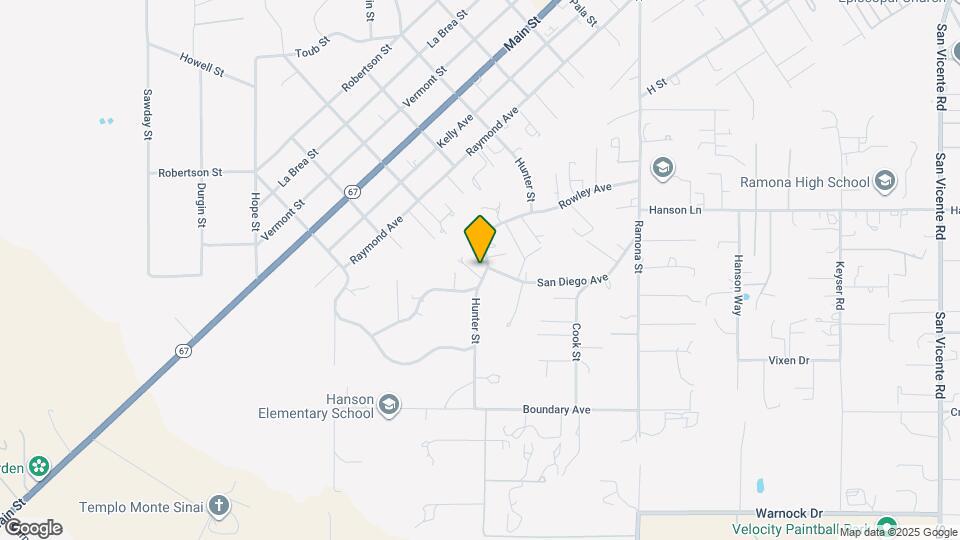 903 Hunter St Map and Location Details