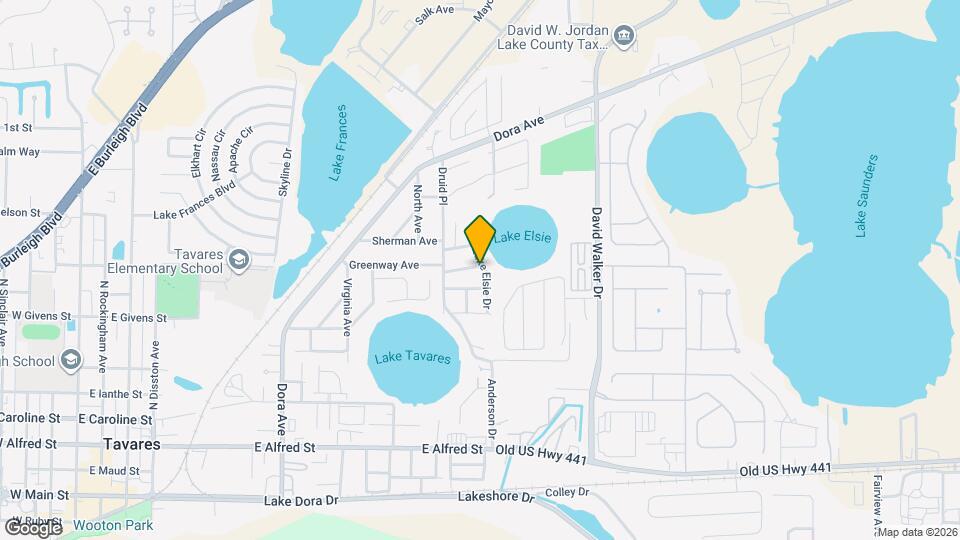 933 Lake Elsie Dr Mapa y Detalles de la Ubicación