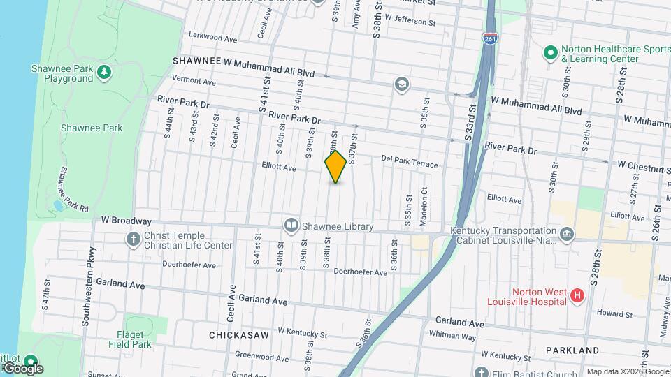 663 S 38th St Mapa y Detalles de la Ubicación