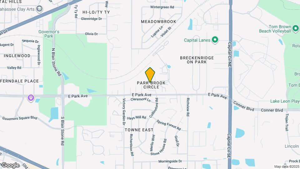 151 Parkbrook Cir Map and Location Details