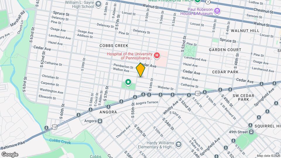 5452 Catharine St Map and Location Details