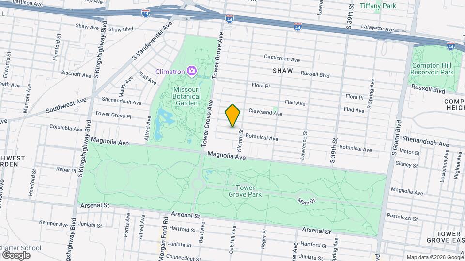 4221 Botanical Ave, Unit 4221 1W Mapa y Detalles de la Ubicación