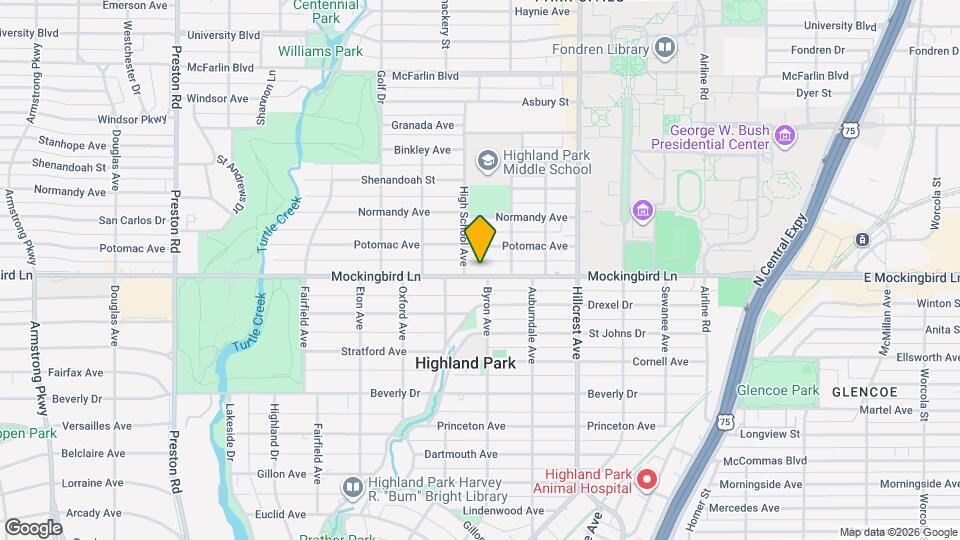 3528 Mockingbird Ln Map and Location Details