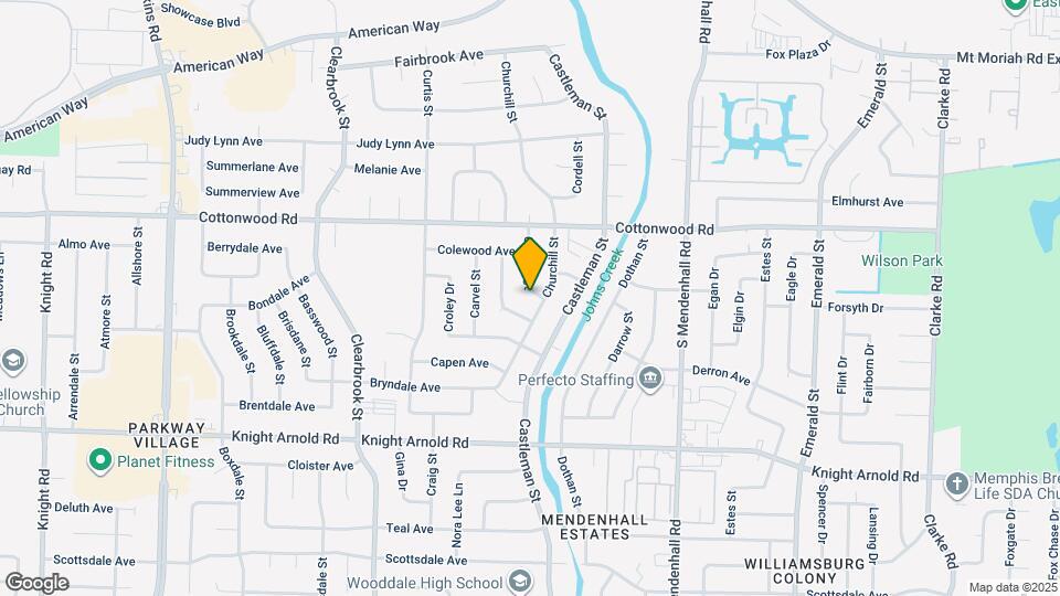 2997 Cordell St Map and Location Details
