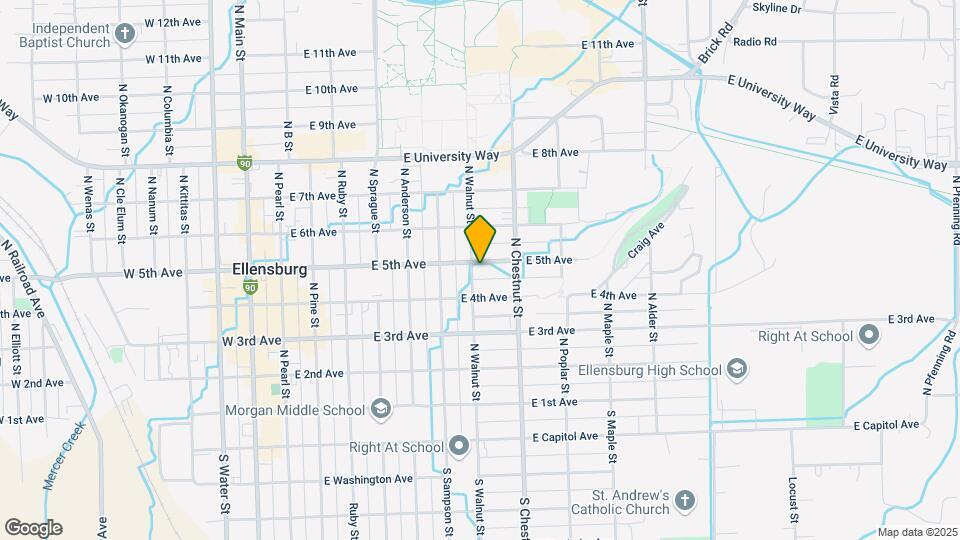 700 E 5th Map and Location Details
