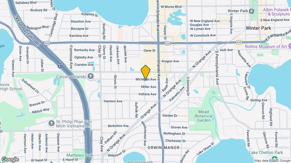 1288 Michigan Ave Map and Location Details