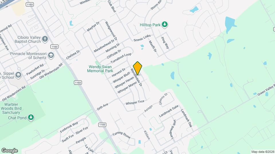 4120 Wensledale Dr Map and Location Details