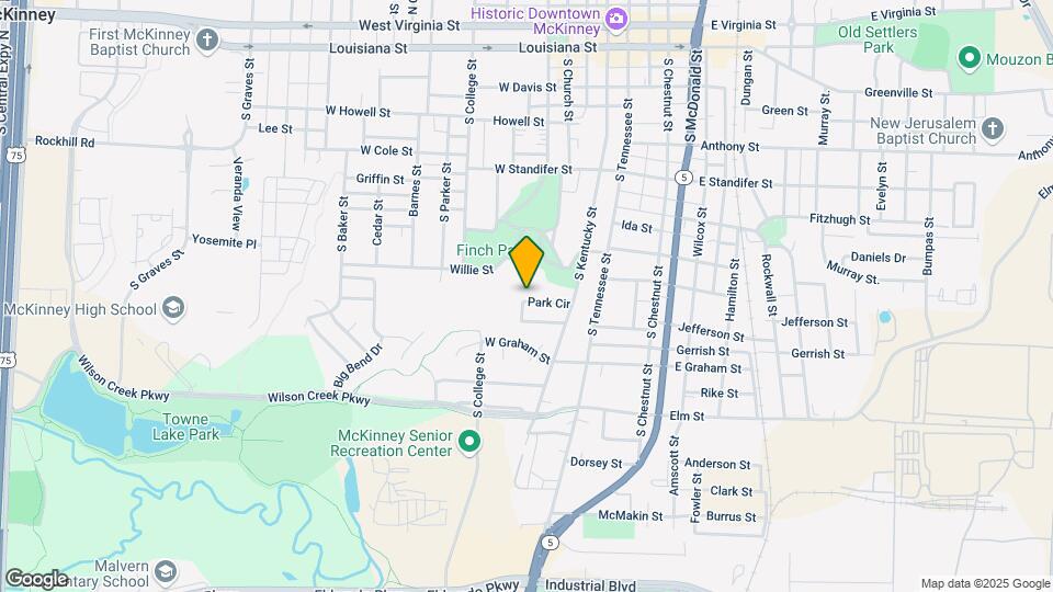 116 Park Cir Map and Location Details