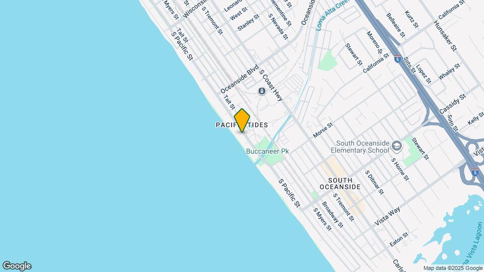 1409 S Pacific St Map and Location Details
