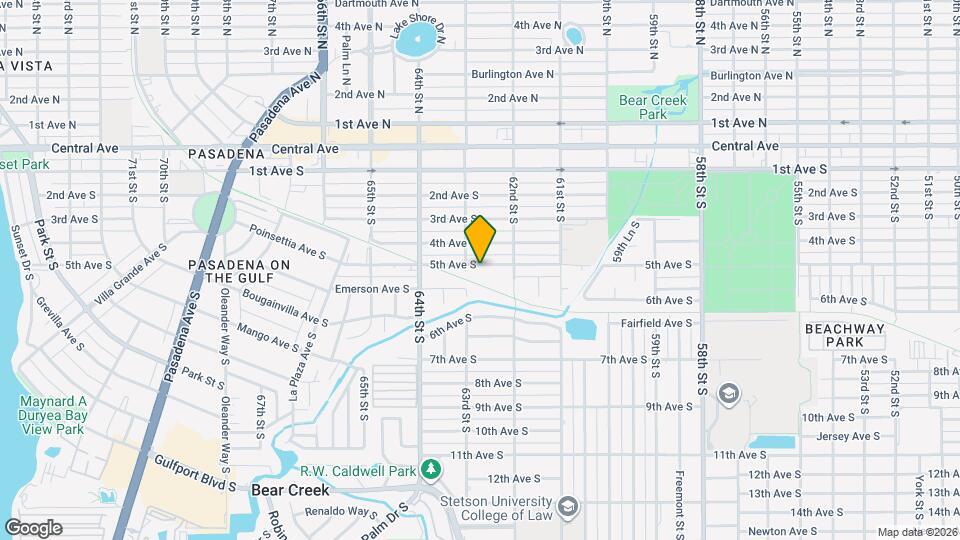 6266 5th Ave S, Unit 0830 Map and Location Details