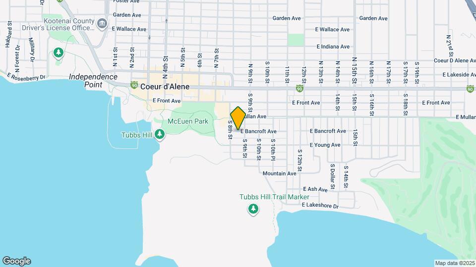 812 E Bancroft Ave Mapa y Detalles de la Ubicación