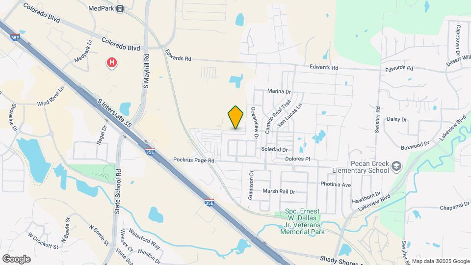 5000 Claudia Dr Map and Location Details