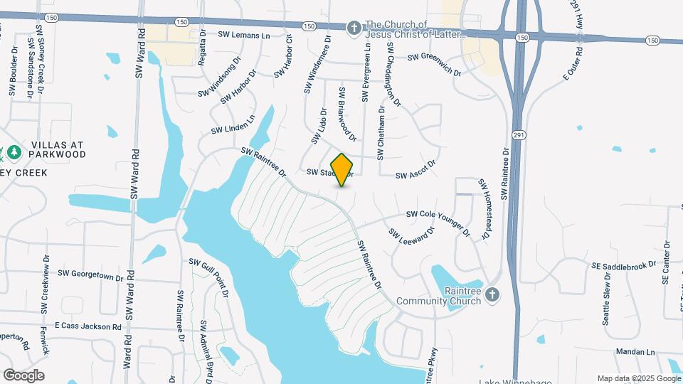 3955 SW Ensign Dr Mapa y Detalles de la Ubicación