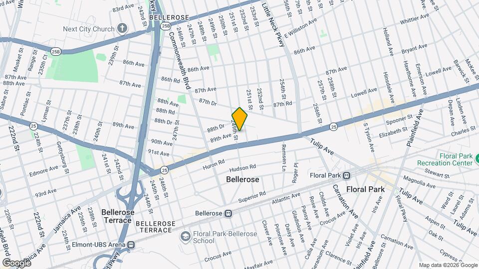 89-03 249th St Map and Location Details