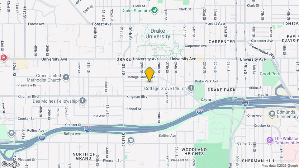 2829 Rutland Ave Map and Location Details