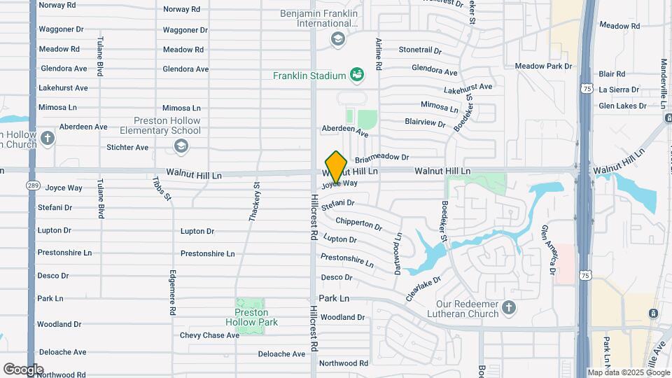 6950 Joyce Way Map and Location Details