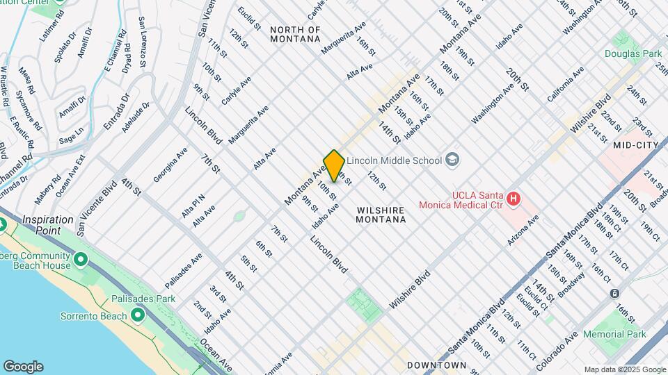 837 10th St Map and Location Details