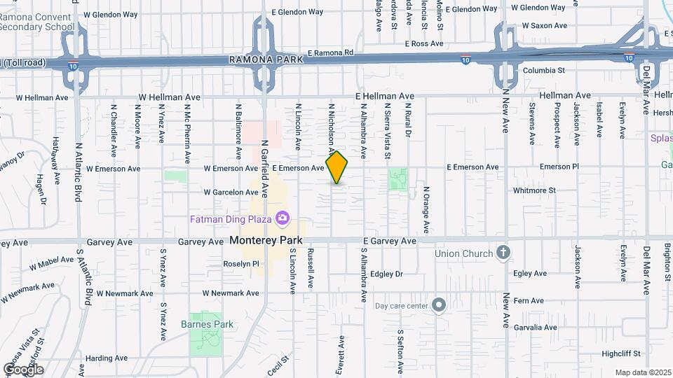 302 N Nicholson Ave Map and Location Details