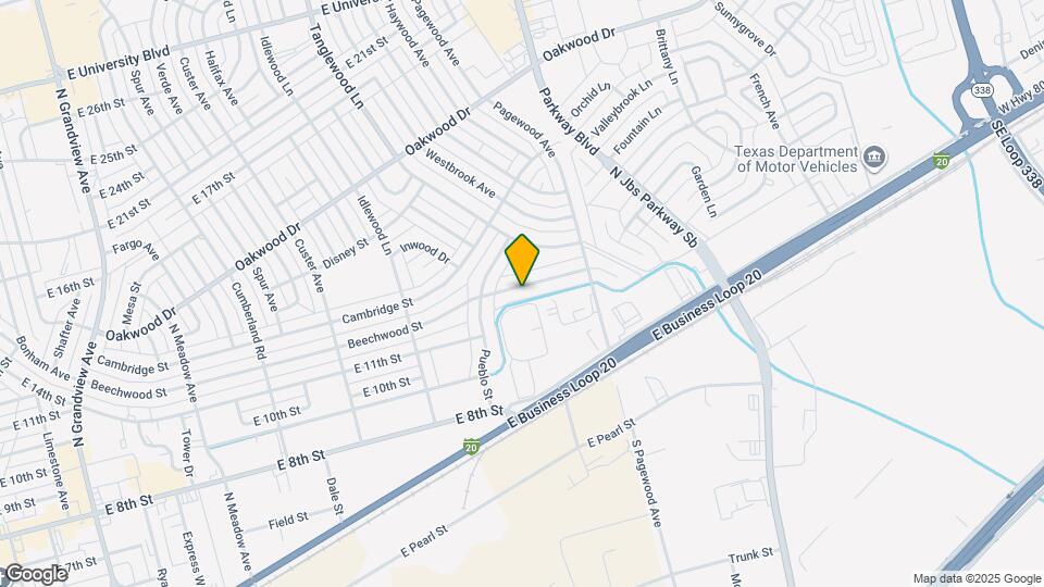 2924 Beechwood St Map and Location Details