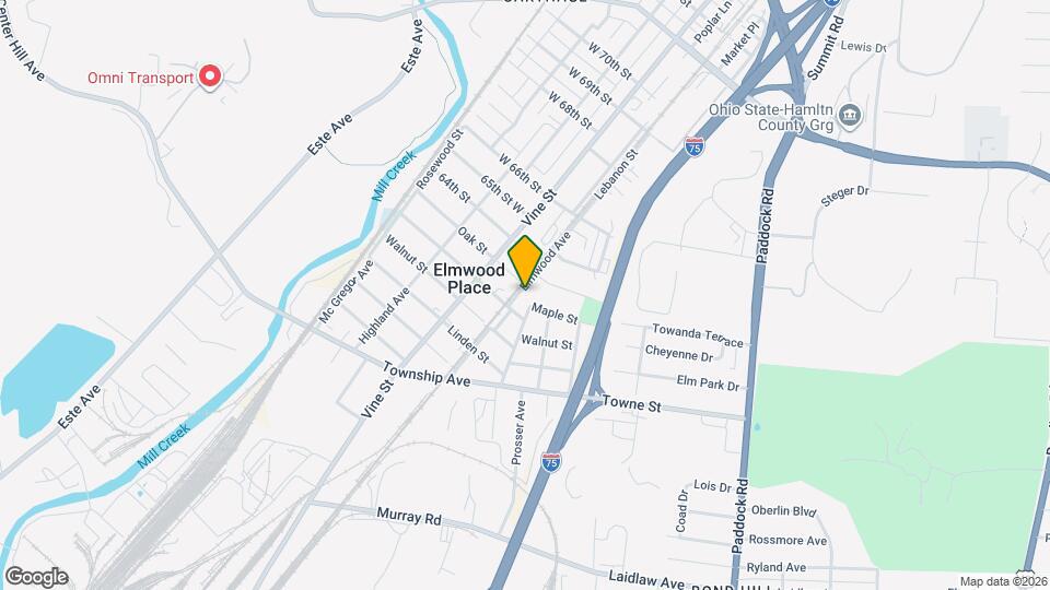 6216 Elmwood Ave, Unit 2 Map and Location Details