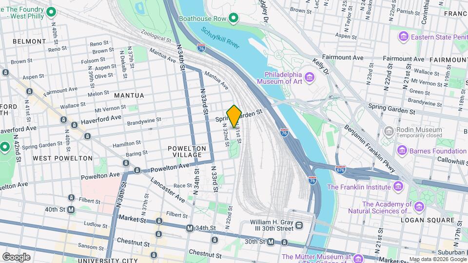 416 N 31st St Map and Location Details