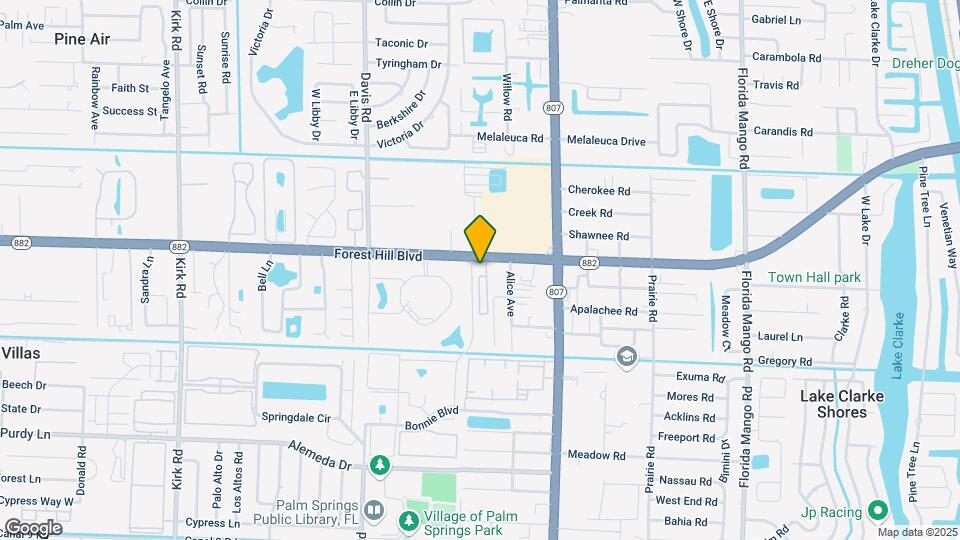Paradise Mobile Home Park Map and Location Details