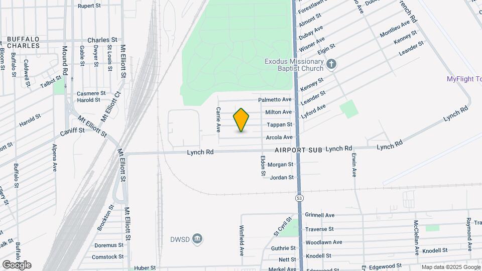 7095 Arcola St Map and Location Details