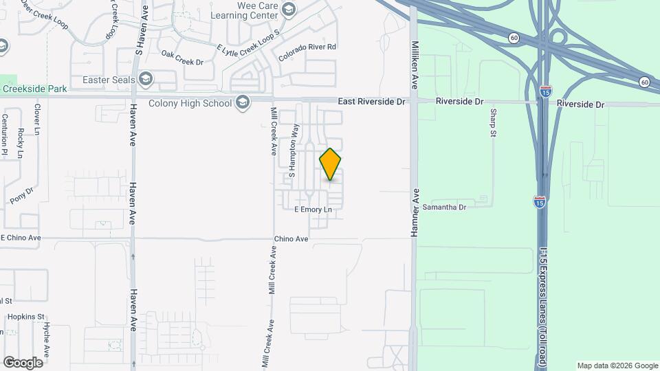 3262 S Agate Paseo Map and Location Details