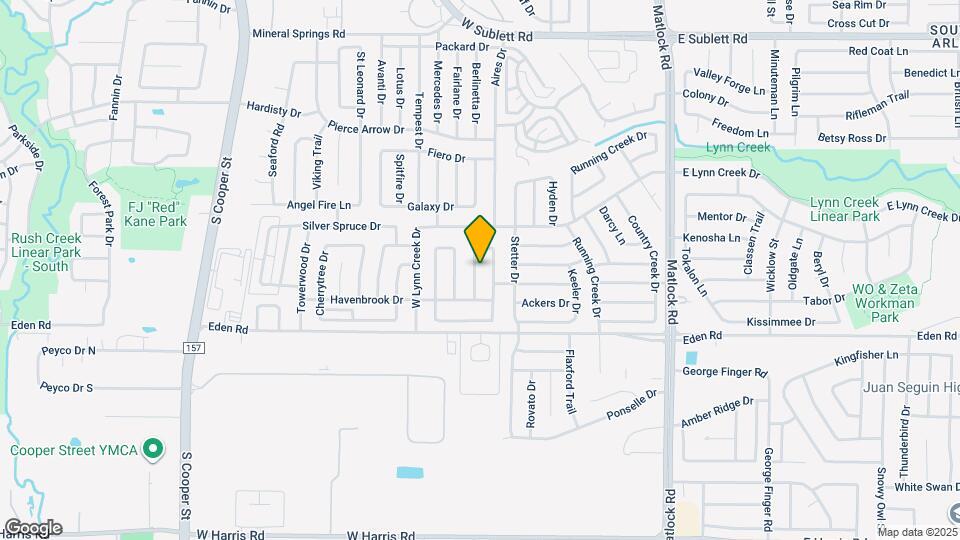 6707 Stone Branch Dr Map and Location Details