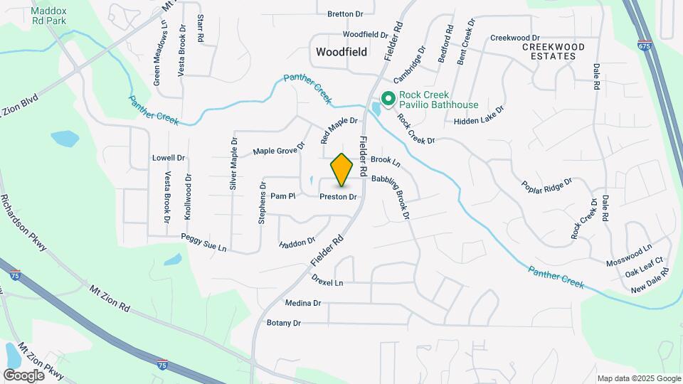 2960 Preston Dr Mapa y Detalles de la Ubicación