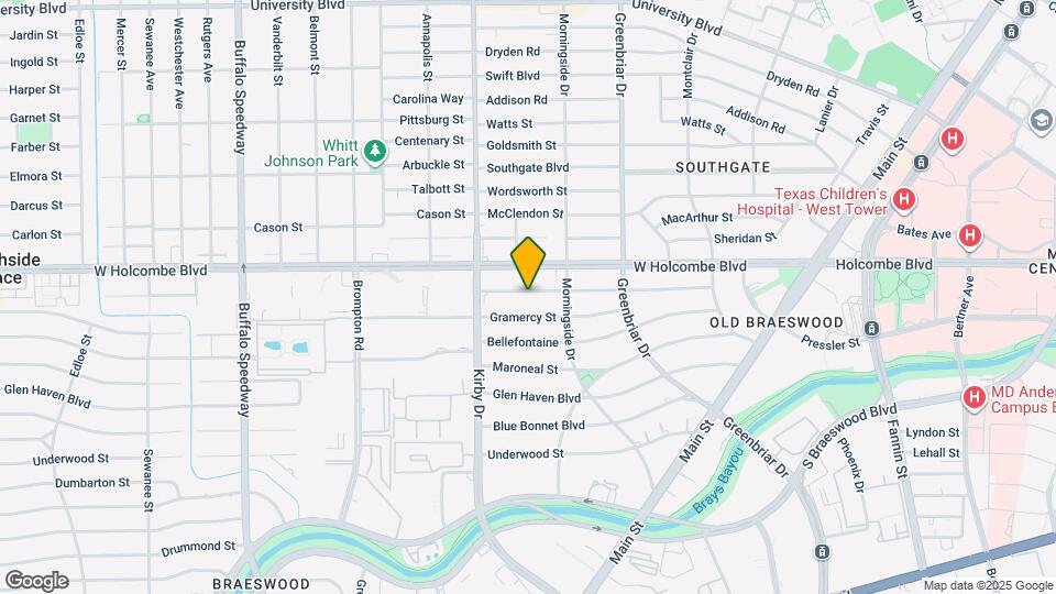 2427 Dorrington St Map and Location Details