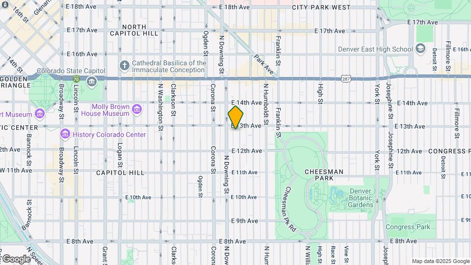 1269 Marion St Mapa y Detalles de la Ubicación