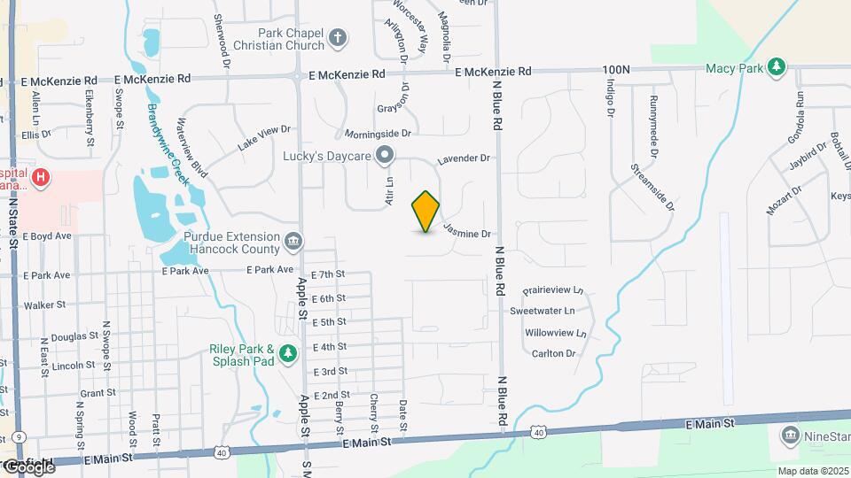 1281 Rosemary Ct Mapa y Detalles de la Ubicación