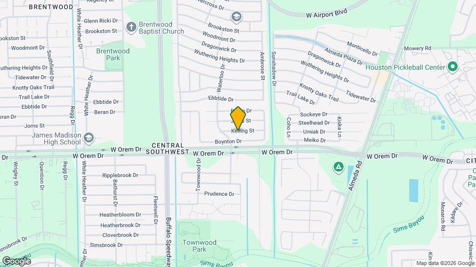 3215 Kelling St Map and Location Details